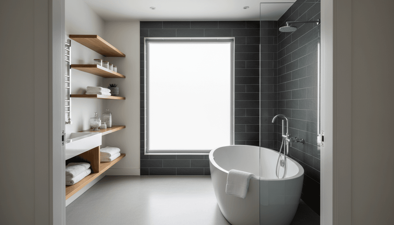Luxury bathroom renovation